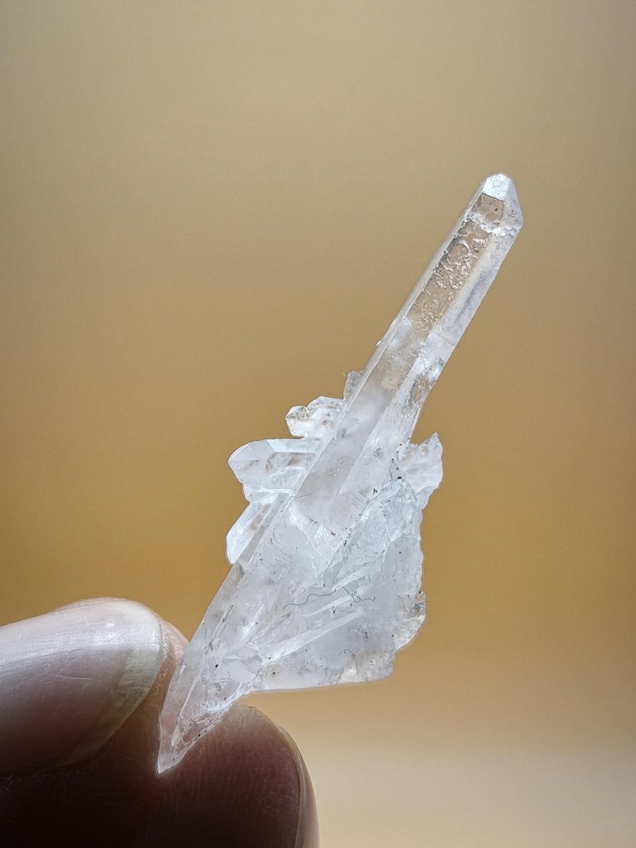 Lemurian Quarz Kristall Spitze Sammler Stufe Rarität Edelstein Deko Heilstein Mineral Kollektion Energie Natur Unikat Brasilien - Art of Nature Berlin