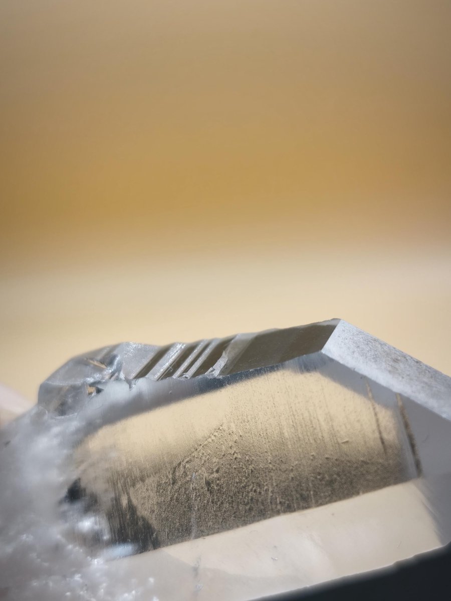 Lemurian Quarz Kristall Spitze Sammler Stufe Rarität Edelstein Deko Heilstein Mineral Kollektion Energie Natur Unikat Brasilien - Art of Nature Berlin