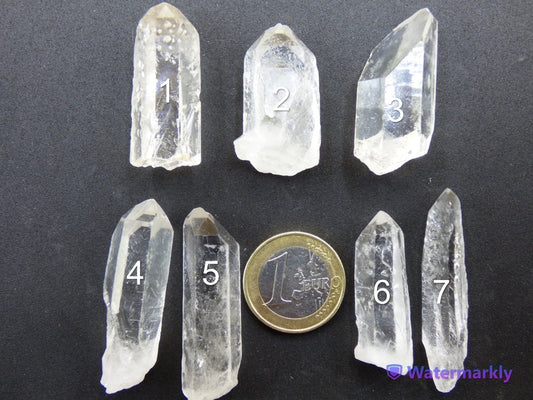 Lemurian Quarz Kristall Spitze Sammler Stufen Rarität Edelstein Deko Kristall Heilstein Mineral Kollektion Energie Natur Meditation Klar - Art of Nature Berlin