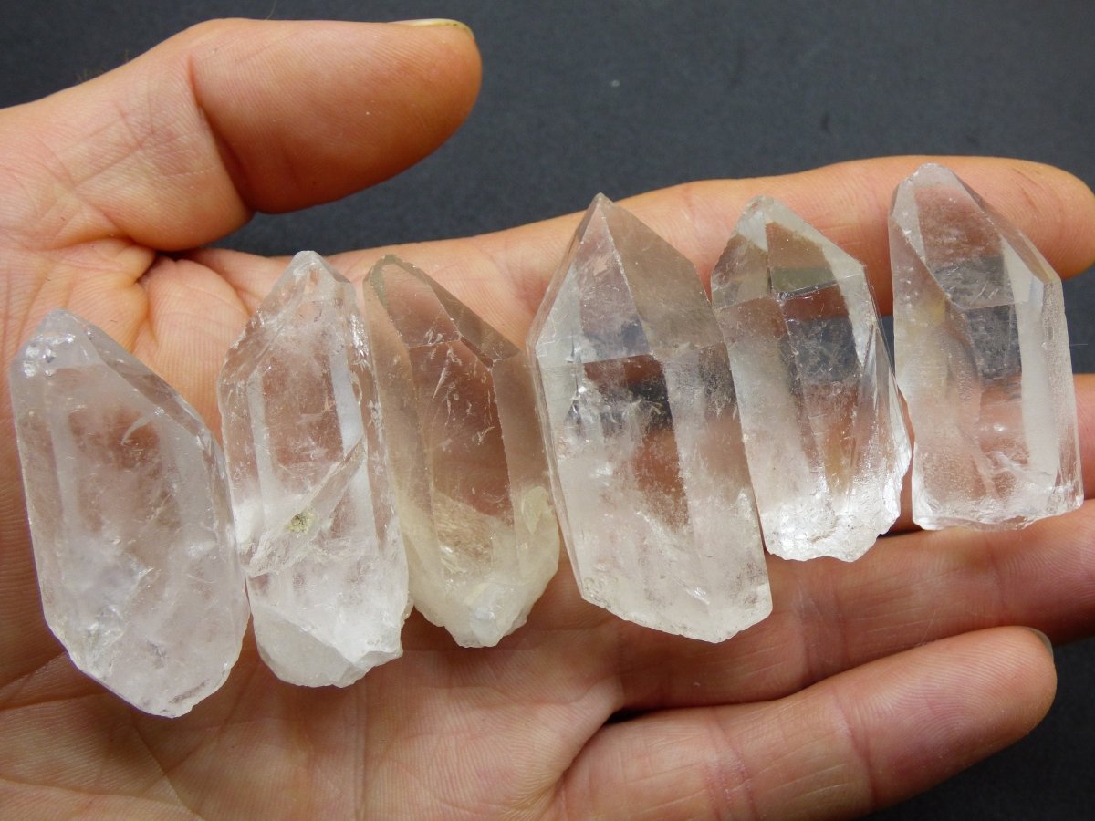 Lemurian Quarz Kristall Spitze Sammler Stufen Rarität Edelstein Deko Kristall Heilstein Mineral Kollektion Energie Natur Meditation Klar - Art of Nature Berlin