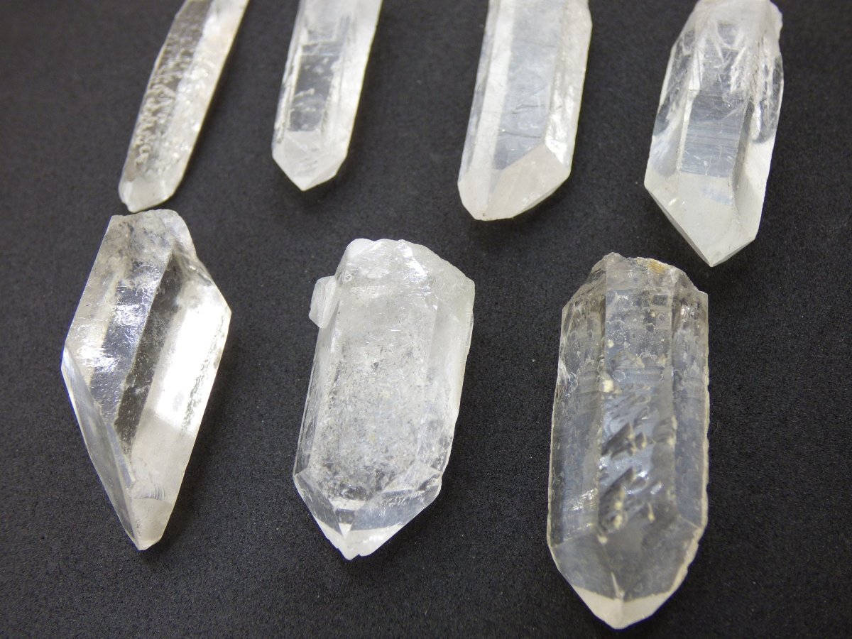 Lemurian Quarz Kristall Spitze Sammler Stufen Rarität Edelstein Deko Kristall Heilstein Mineral Kollektion Energie Natur Meditation Klar - Art of Nature Berlin