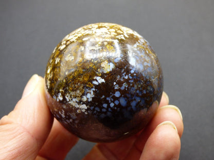 Leoparden Opal - Neuer Fund Rarität Edelstein Kugel Deko selten Massage Sphere Kristall Geschenk Er Sie Mann Frau Ethno Heilstein - Art of Nature Berlin