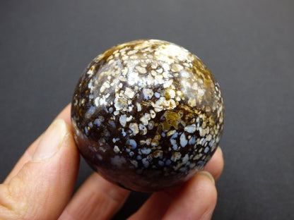 Leoparden Opal - Neuer Fund Rarität Edelstein Kugel Deko selten Massage Sphere Kristall Geschenk Er Sie Mann Frau Ethno Heilstein - Art of Nature Berlin