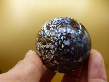 Leoparden Opal - Neuer Fund Rarität Edelstein Kugel Deko selten Massage Sphere Kristall Geschenk Er Sie Mann Frau Ethno Heilstein - Art of Nature Berlin