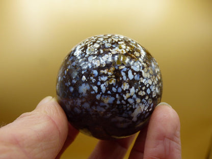 Leoparden Opal - Neuer Fund Rarität Edelstein Kugel Deko selten Massage Sphere Kristall Geschenk Er Sie Mann Frau Ethno Heilstein - Art of Nature Berlin