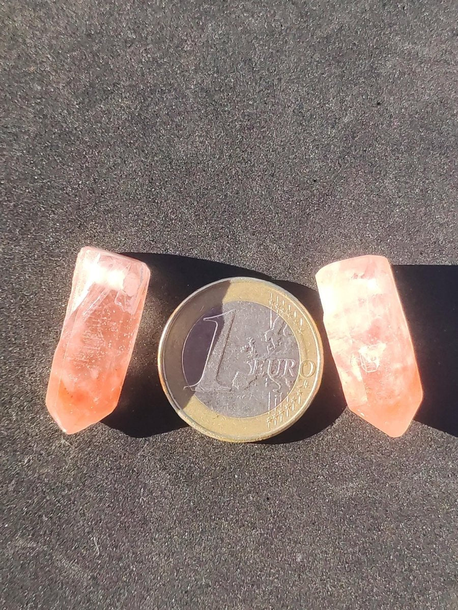 Lithiumquarz Spitze geschliffen - Edelstein Kette klar Heilstein Schutz Glück Mann Frau Er Sie Freund Glück HIPPIE Rarität Geschenk Unikat - Art of Nature Berlin