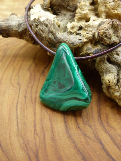 Malachit ~Edelsteinkette ~HIPPIE ~GOA ~Boho ~Ethno ~Nature ~Heilstein - Art of Nature Berlin