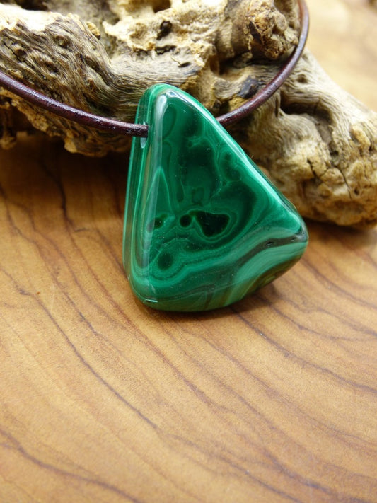 Malachit ~Edelsteinkette ~HIPPIE ~GOA ~Boho ~Ethno ~Nature ~Heilstein - Art of Nature Berlin