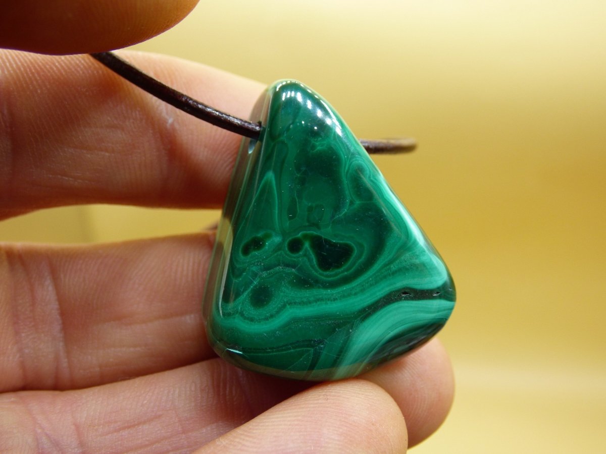 Malachit ~Edelsteinkette ~HIPPIE ~GOA ~Boho ~Ethno ~Nature ~Heilstein - Art of Nature Berlin