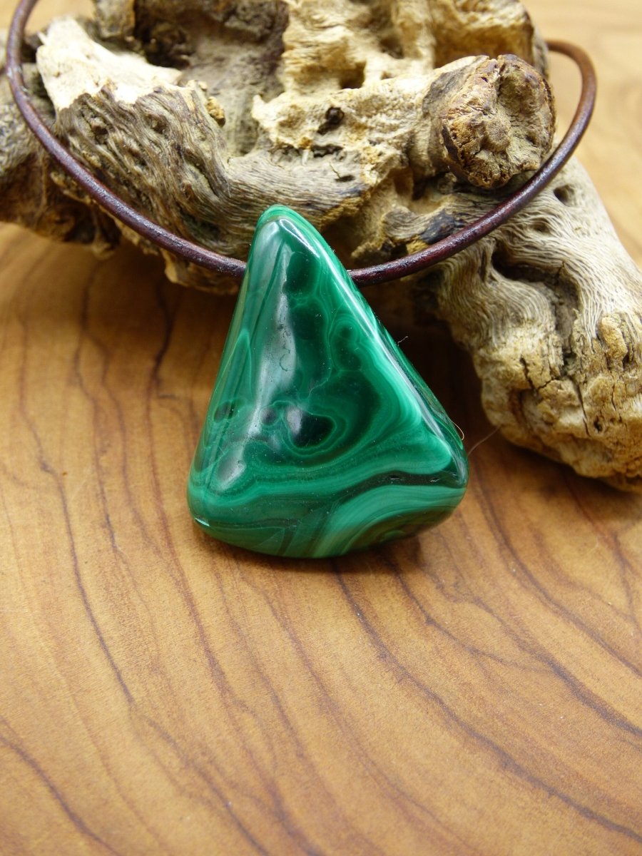 Malachit ~Edelsteinkette ~HIPPIE ~GOA ~Boho ~Ethno ~Nature ~Heilstein - Art of Nature Berlin
