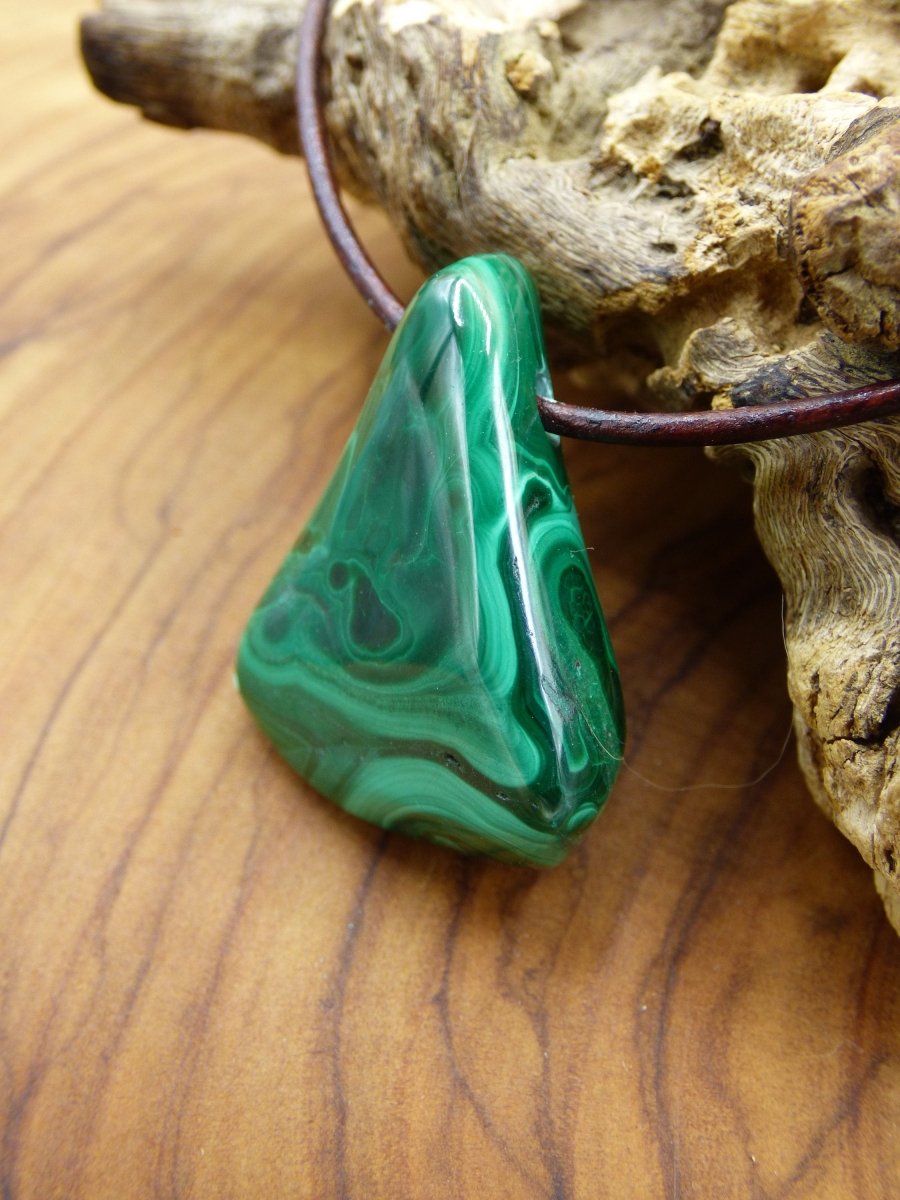 Malachit ~Edelsteinkette ~HIPPIE ~GOA ~Boho ~Ethno ~Nature ~Heilstein - Art of Nature Berlin