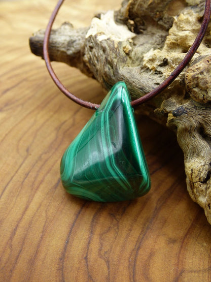 Malachit ~Edelsteinkette ~HIPPIE ~GOA ~Boho ~Ethno ~Nature ~Heilstein - Art of Nature Berlin