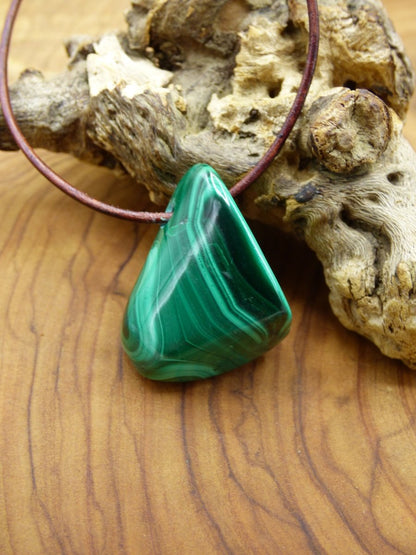 Malachit ~Edelsteinkette ~HIPPIE ~GOA ~Boho ~Ethno ~Nature ~Heilstein - Art of Nature Berlin