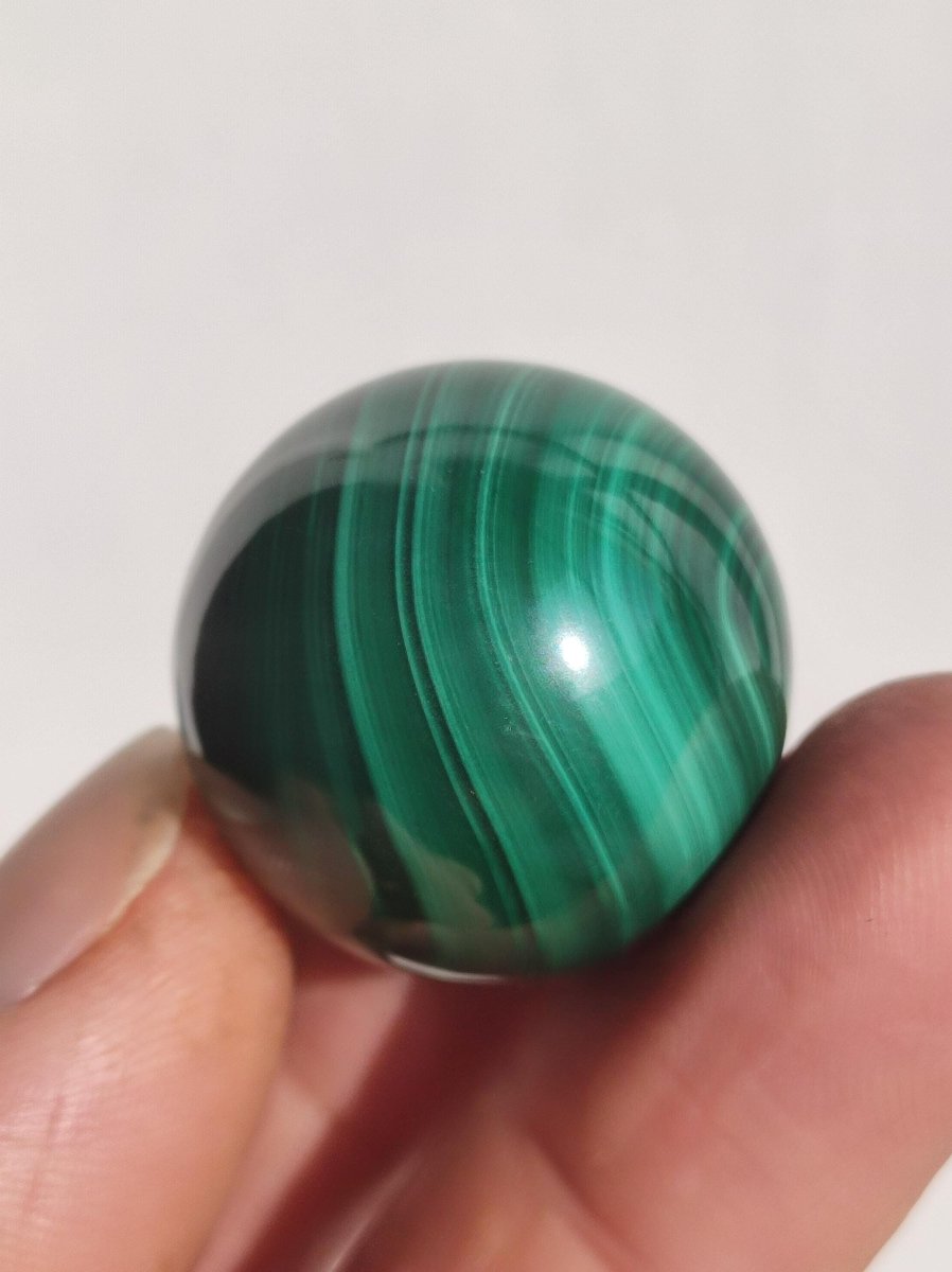Malachit ~ Magische Edelstein Kugel Massage & Deko Sphere Crystal Spielkugel Meditation ~HIPPIE ~GOA~Boho~Ethno~Heilstein - Art of Nature Berlin