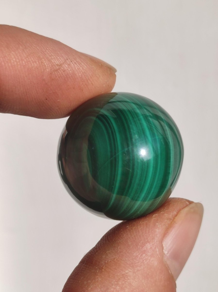 Malachit ~ Magische Edelstein Kugel Massage & Deko Sphere Crystal Spielkugel Meditation ~HIPPIE ~GOA~Boho~Ethno~Heilstein - Art of Nature Berlin