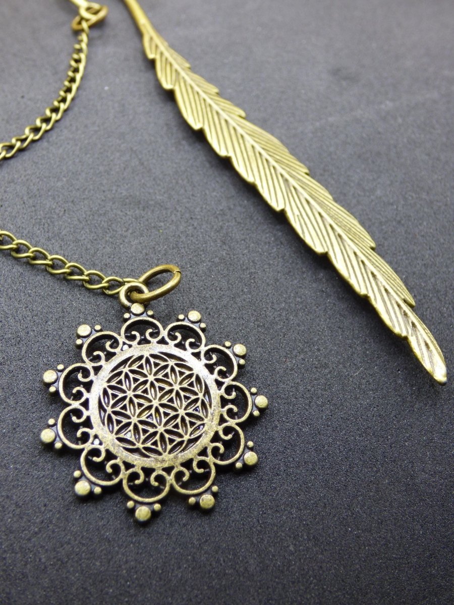 Mandala Lesezeichen Buch Lesen Accesoires Besonders Goa Hippie Boho Ethno Geschenk Er Sie Frau Mann Kind Geburtstag Weihnachten Idee - Art of Nature Berlin