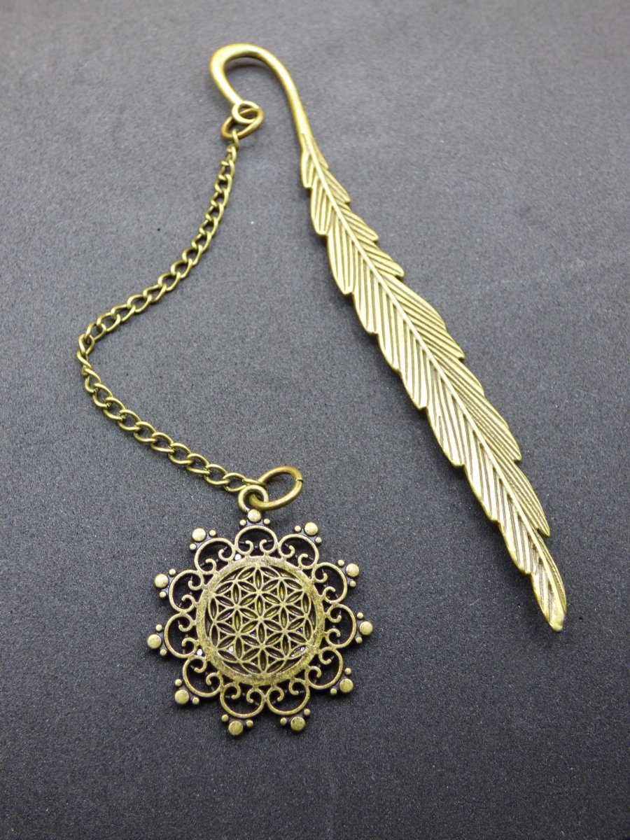 Mandala Lesezeichen Buch Lesen Accesoires Besonders Goa Hippie Boho Ethno Geschenk Er Sie Frau Mann Kind Geburtstag Weihnachten Idee - Art of Nature Berlin