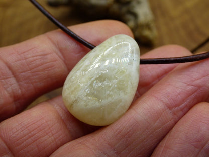 Mondstein / Moonstone ~ Edelstein Kette ~HIPPIE ~GOA ~Boho ~Tibet ~Ethno ~Nature ~Schutz ~Heilstein - Art of Nature Berlin