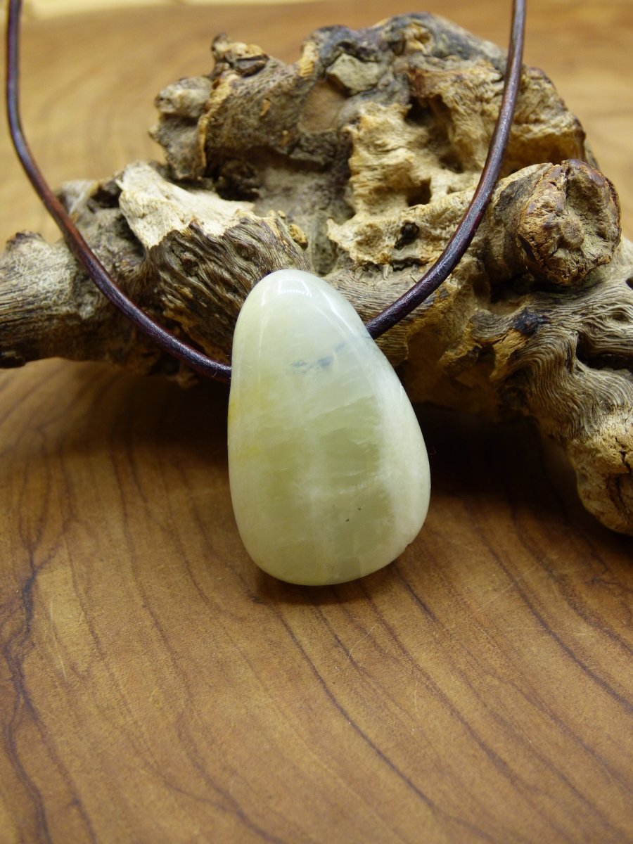 Mondstein / Moonstone ~ Edelstein Kette ~HIPPIE ~GOA ~Boho ~Tibet ~Ethno ~Nature ~Schutz ~Heilstein - Art of Nature Berlin