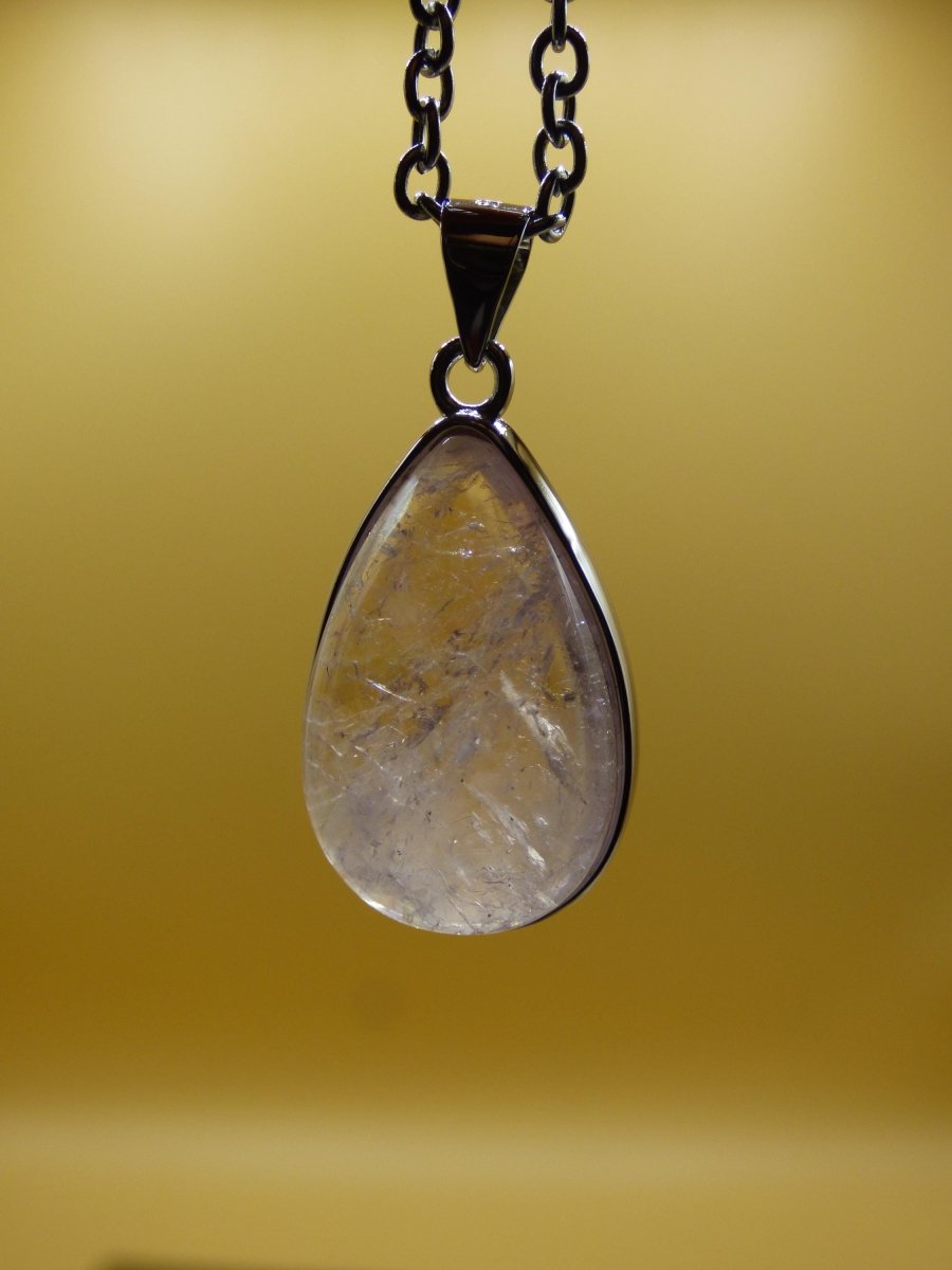 Morganit - 925 Silber Edelstein Kette Heilstein Natur rosa pink Rarität Edel Mann Frau Geschenk Er Sie Freundin Energie Kraft Ruhe Glück - Art of Nature Berlin