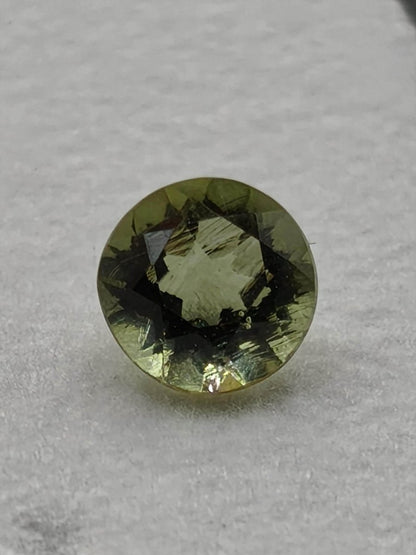 Museumsqualität Moldavit AAA Brillanten Schiff facettiert Meteorit Tektit Sammler Mineral Heilstein Energie Hochwertig Investition Rarität - Art of Nature Berlin