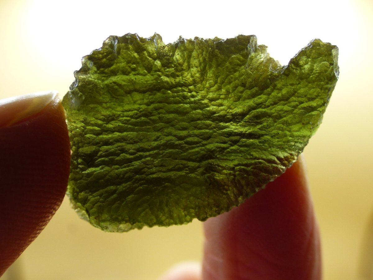 Museumsqualität Moldavit Meteorit Tektit Sammler Mineral Heilstein Energie Spirituell Kraft Hochwertig Investition Rarität AAA - Art of Nature Berlin