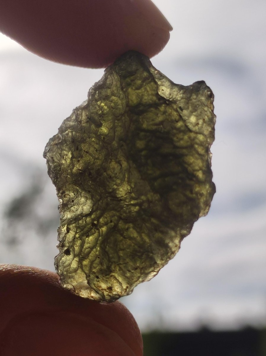 Museumsqualität Moldavit Meteorit Tektit Sammler Mineral Heilstein Energie Spirituell Kraft Hochwertig Investition Rarität AAA - Art of Nature Berlin