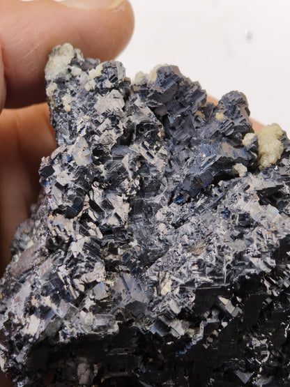 Museumsstück Bleiglanz Galenit & Calcit – Würfelkristalle – Madan, Bulgarien – 689 g große Mehrmineral Stufe Kristall Sammler Mineralien - Art of Nature Berlin