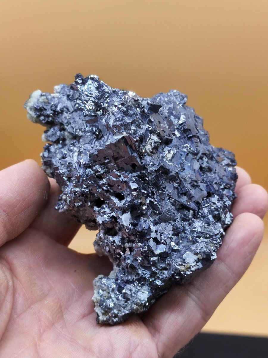Museumsstück Bleiglanz Galenit & Calcit – Würfelkristalle – Madan, Bulgarien – 689 g große Mehrmineral Stufe Kristall Sammler Mineralien - Art of Nature Berlin