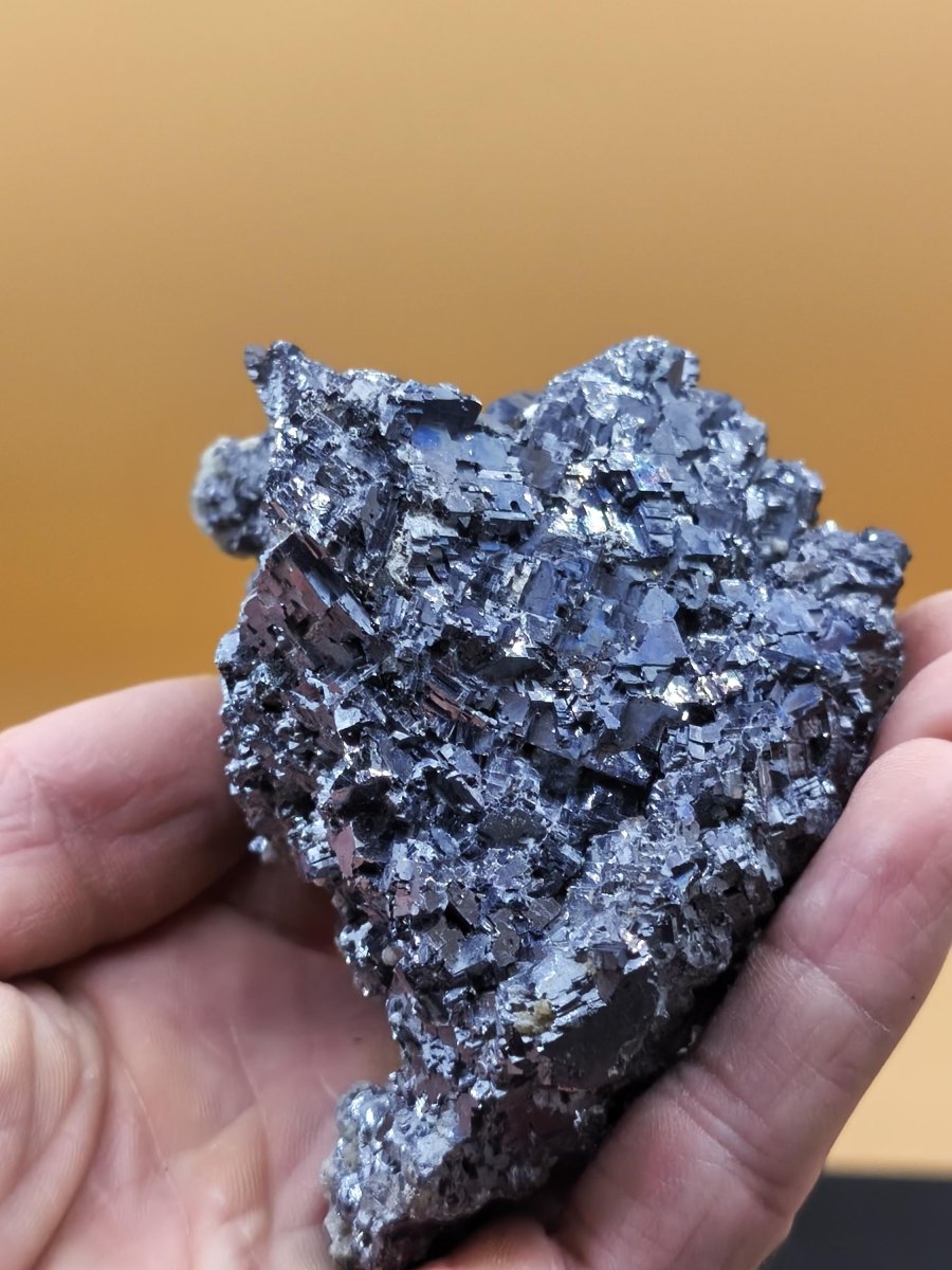 Museumsstück Bleiglanz Galenit & Calcit – Würfelkristalle – Madan, Bulgarien – 689 g große Mehrmineral Stufe Kristall Sammler Mineralien - Art of Nature Berlin