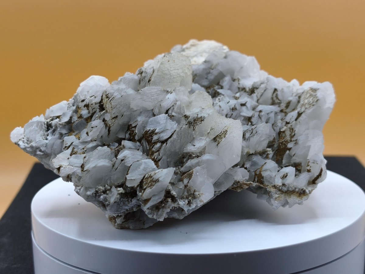 Museumsstück Calcit Kristallstufe – Madan, Bulgarien – 532 g Madan – große Mineralien Stufe Kristall Sammler Geschenk Unikat - Art of Nature Berlin