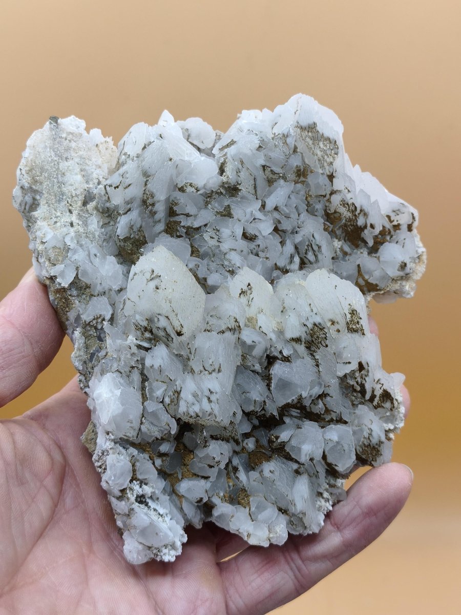 Museumsstück Calcit Kristallstufe – Madan, Bulgarien – 532 g Madan – große Mineralien Stufe Kristall Sammler Geschenk Unikat - Art of Nature Berlin
