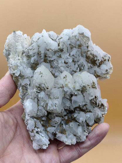 Museumsstück Calcit Kristallstufe – Madan, Bulgarien – 532 g Madan – große Mineralien Stufe Kristall Sammler Geschenk Unikat - Art of Nature Berlin