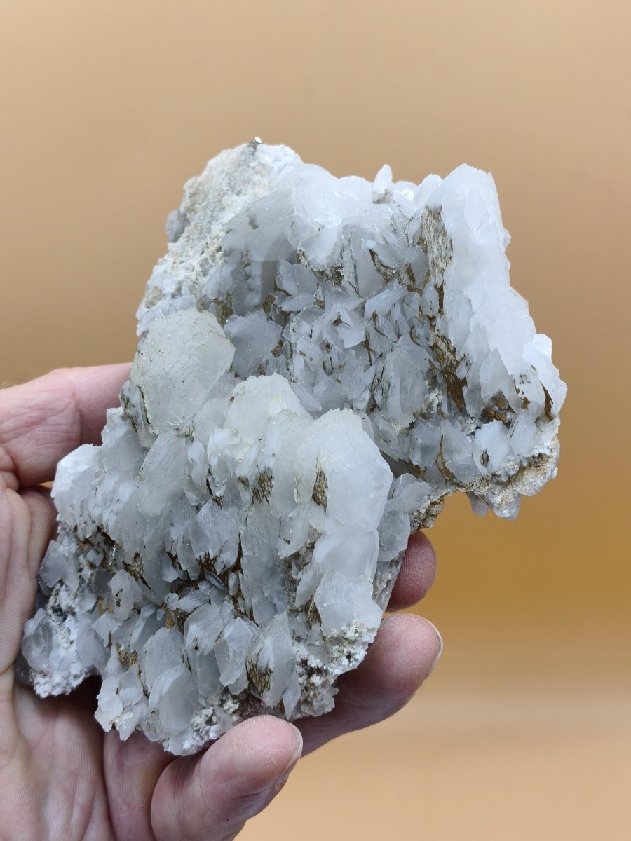 Museumsstück Calcit Kristallstufe – Madan, Bulgarien – 532 g Madan – große Mineralien Stufe Kristall Sammler Geschenk Unikat - Art of Nature Berlin