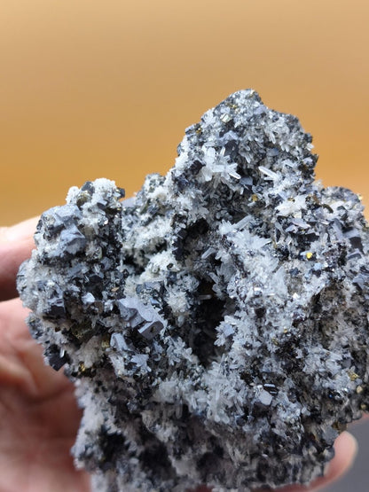 Museumsstück Galenit Sphalerit Bergkristall Chalkopyrit 487 g – 120 mm große Mehrmineral Stufe Kristall Sammler Mineralien Edelstein Unikat - Art of Nature Berlin