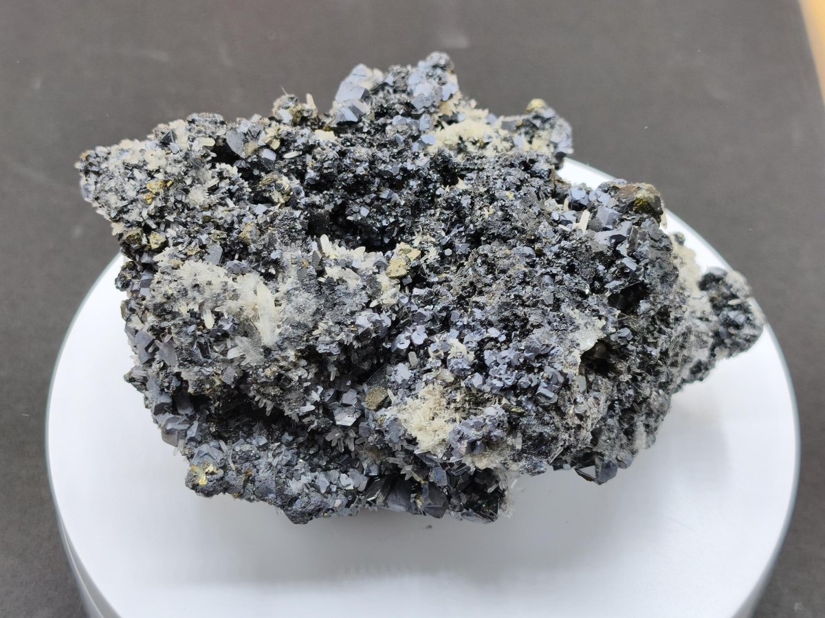 Museumsstück Galenit Sphalerit Bergkristall Chalkopyrit 487 g – 120 mm große Mehrmineral Stufe Kristall Sammler Mineralien Edelstein Unikat - Art of Nature Berlin