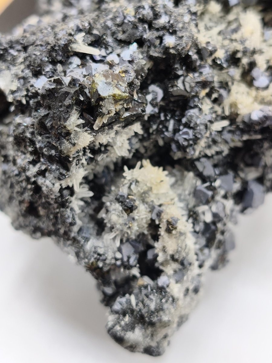 Museumsstück Galenit Sphalerit Bergkristall Chalkopyrit 487 g – 120 mm große Mehrmineral Stufe Kristall Sammler Mineralien Edelstein Unikat - Art of Nature Berlin
