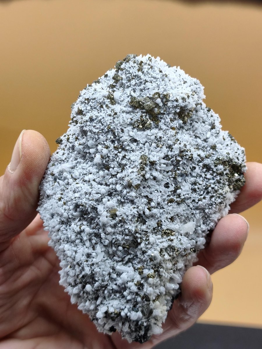 Museumsstück Sphalerit (Zinkblende) mit Pyrit & Bergkristall - Madan, Bulgarien 411 g Mehrmineral Stufe Kristall Sammler Mineralien - Art of Nature Berlin