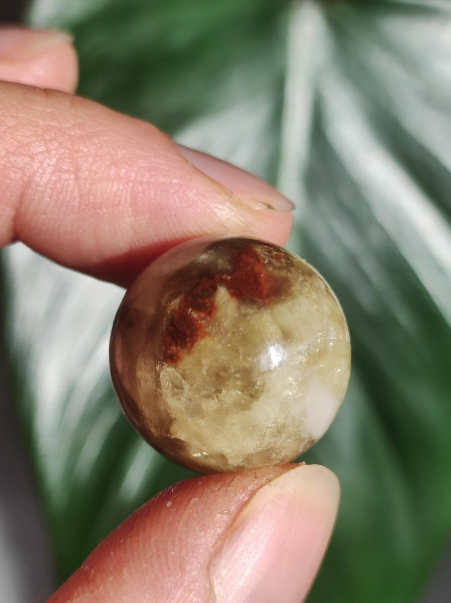 Muskovit / Golden Mica Glimmer - Edelstein Kugel gelb Natur Heilstein Deko Sphere Kristall Geschenk Er Sie Haus Sammler Rarität - Art of Nature Berlin