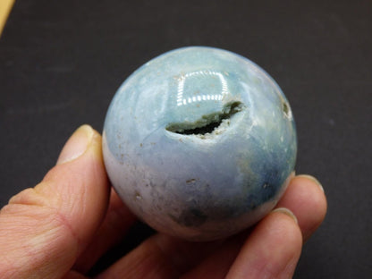 Ocean Jaspis blau - Edelstein Kugel Natur Heilstein Deko Kristall Geschenk Er Sie Mann Frau Haus Wohnung Energie Selten - Art of Nature Berlin