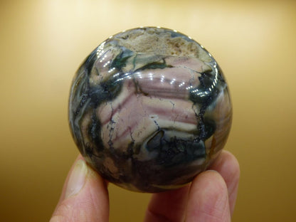 Ocean Jaspis grün braun weiß - Edelstein Kugel Natur Heilstein Deko Kristall Geschenk Er Sie Mann Frau Haus Wohnung Energie Selten - Art of Nature Berlin