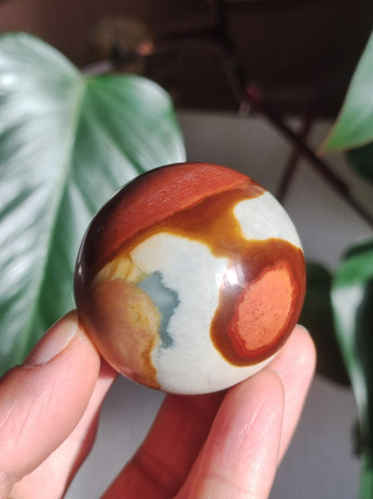 Ocean Jaspis ~ Magische Edelstein Kugel Natur Heilstein Deko Sphere Kristall Geschenk Er Sie Haus Wohnung Energie Kraft Meditation - Art of Nature Berlin