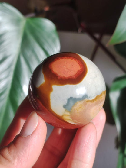 Ocean Jaspis ~ Magische Edelstein Kugel Natur Heilstein Deko Sphere Kristall Geschenk Er Sie Haus Wohnung Energie Kraft Meditation - Art of Nature Berlin