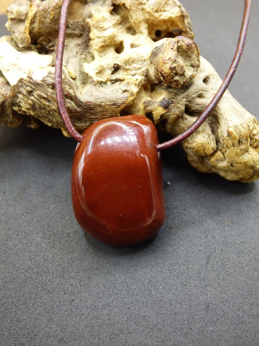 Opal Rot ~ Edelstein Kette ~HIPPIE ~GOA ~Boho ~Ethno ~Nature ~Heilstein - Art of Nature Berlin