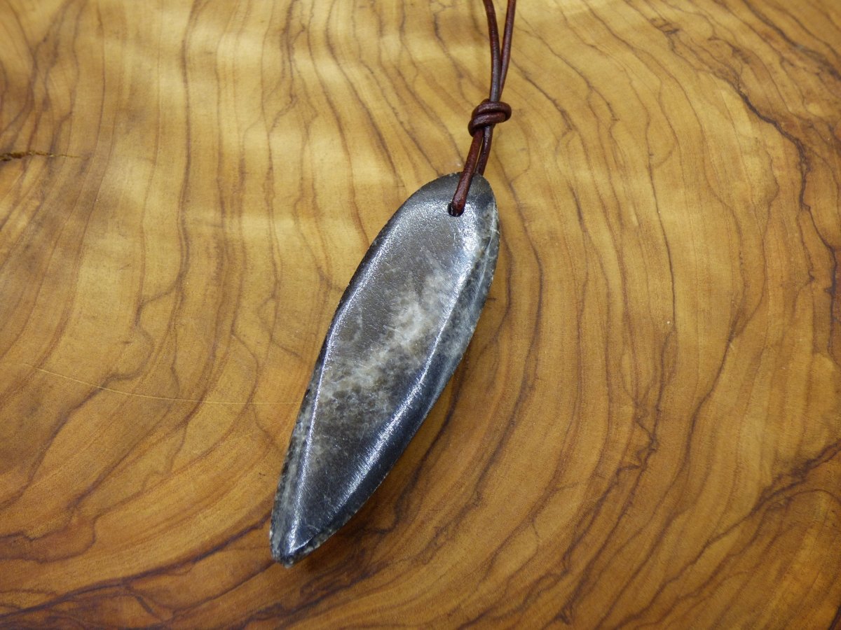 Orthoceras Fossil ~ Edelstein Kette ~HIPPIE ~GOA ~Boho ~Ethno ~Nature ~Heilstein - Art of Nature Berlin