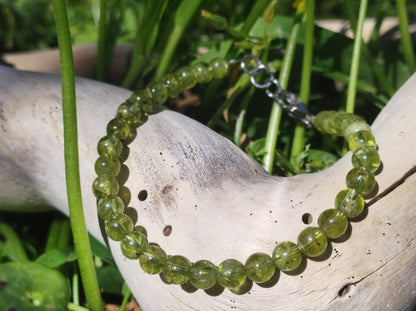 Peridot AAA Edelstein Armband grün Natur Rarität edel hochwertig Heilstein Damen Schmuck Qualität Geschenk Frau Mutter Mann Unisex Er Sie - Art of Nature Berlin