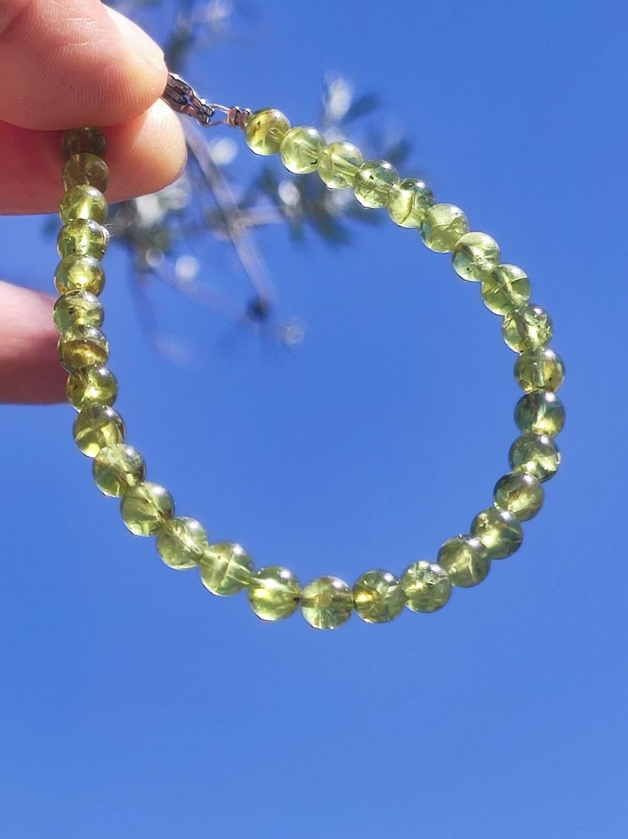 Peridot AAA Edelstein Armband grün Natur Rarität edel hochwertig Heilstein Damen Schmuck Qualität Geschenk Frau Mutter Mann Unisex Er Sie - Art of Nature Berlin