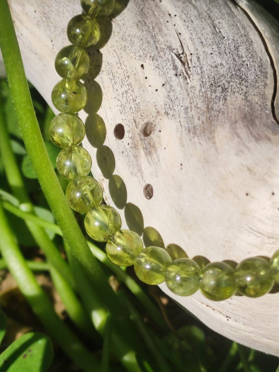 Peridot AAA Edelstein Armband grün Natur Rarität edel hochwertig Heilstein Damen Schmuck Qualität Geschenk Frau Mutter Mann Unisex Er Sie - Art of Nature Berlin