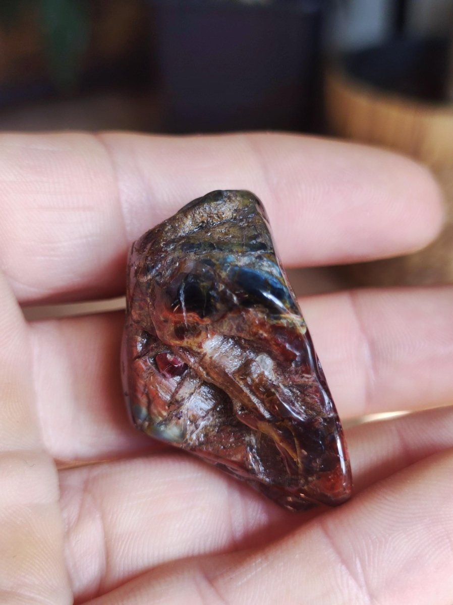 Pietersite - Dekostein Kristall Heilstein Natur Geschenk Er Sie Mann Frau Freundin Haus Dekoration Energie - Art of Nature Berlin