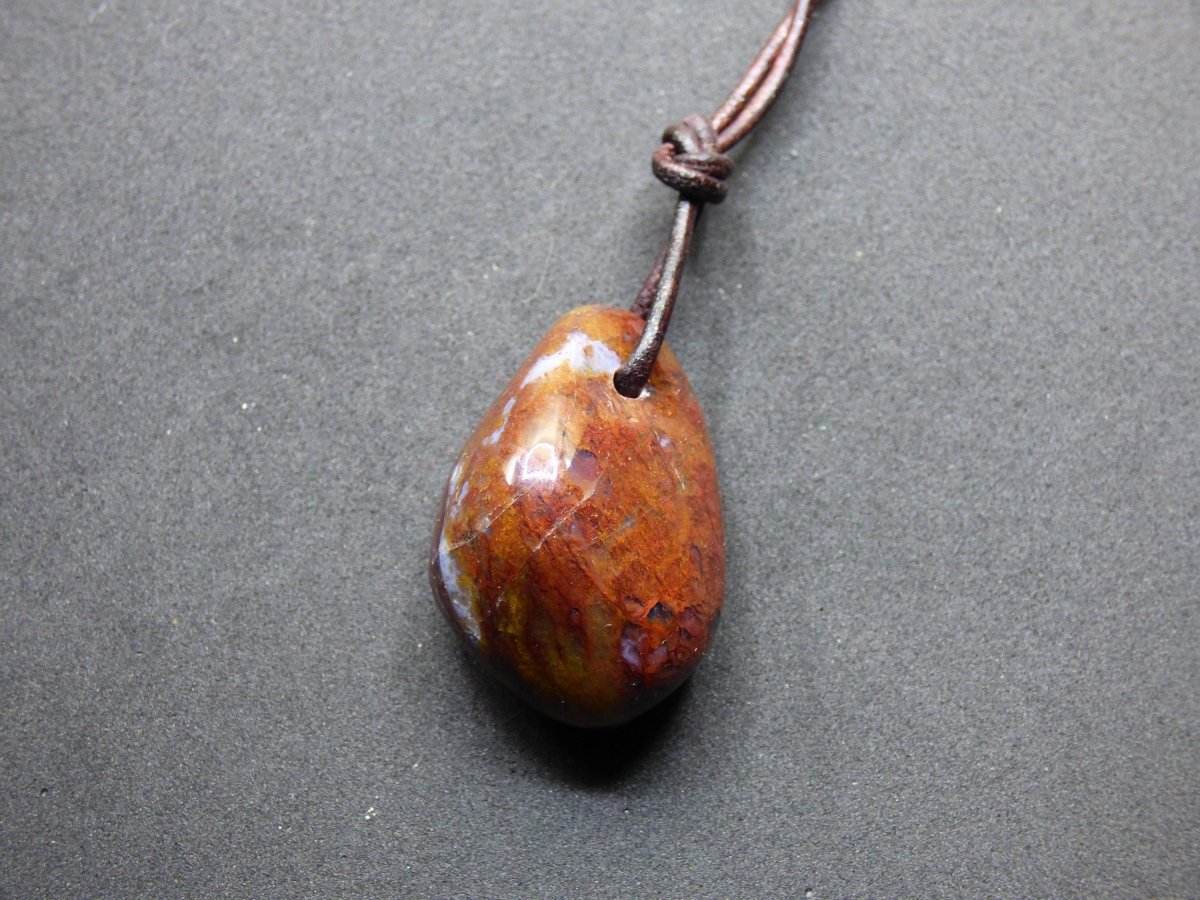 Pietersite Edelstein Kette ~HIPPIE ~GOA ~Boho ~Ethno ~Nature ~Heilstein ~Flash ~Fire ~Fluss ~Blitz ~Rarität - Art of Nature Berlin